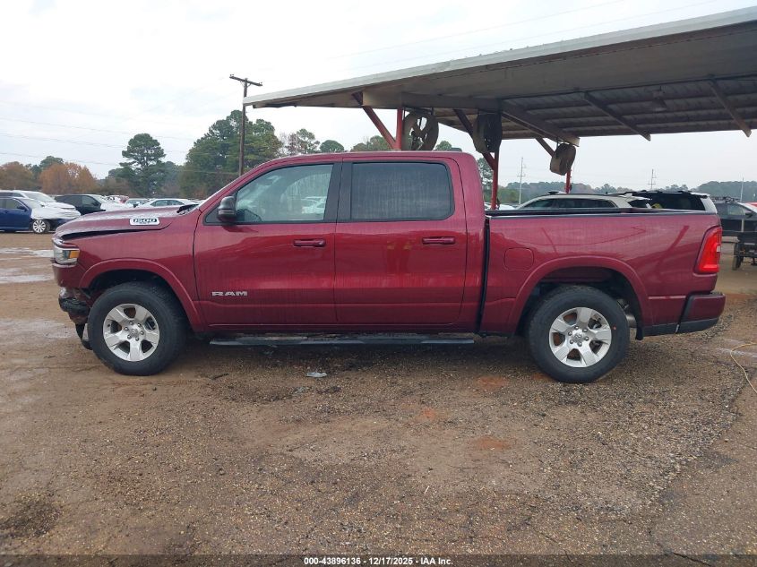2025 Ram 1500 Lone Star 4X2 5'7 Box VIN: 1C6RREFP9SN612824 Lot: 43896136