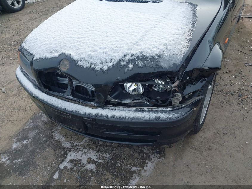 2001 BMW 325I VIN: WBAAV33461FV00116 Lot: 43896139