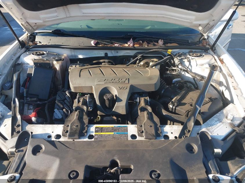 2008 Buick Lacrosse Cxl VIN: 2G4WD582481269521 Lot: 43896153