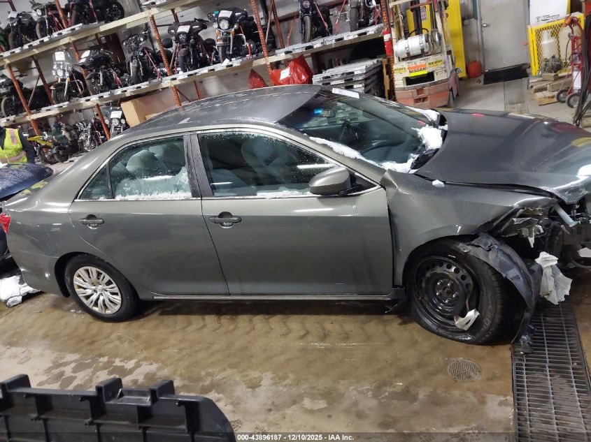 2012 Toyota Camry Le VIN: 4T1BF1FK9CU534595 Lot: 43896187