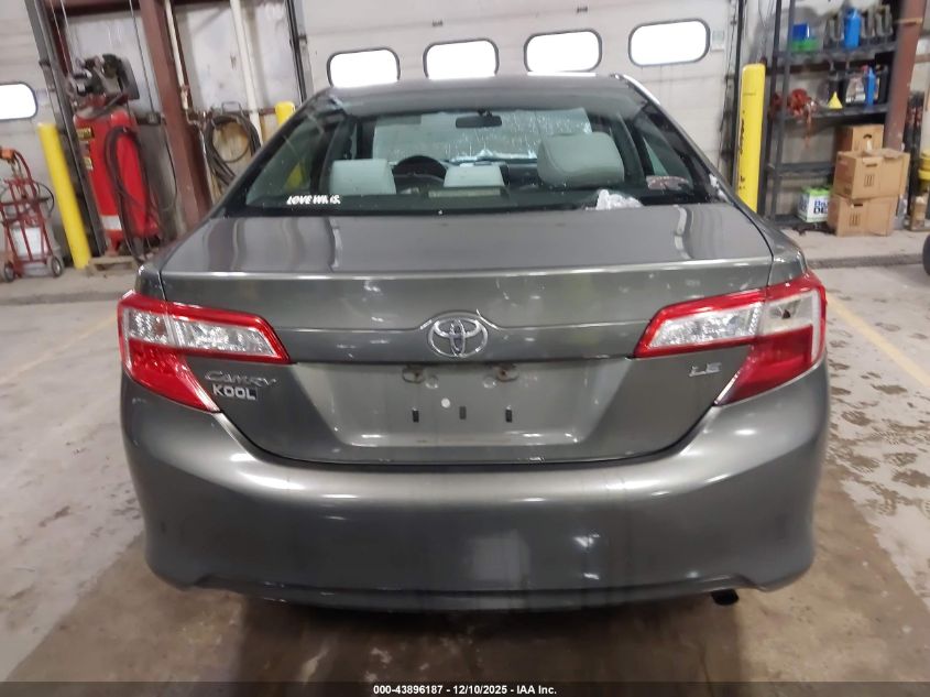 2012 Toyota Camry Le VIN: 4T1BF1FK9CU534595 Lot: 43896187