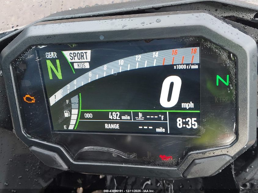 2025 Kawasaki Zx636 K VIN: JKBZXJK12SA011339 Lot: 43896191