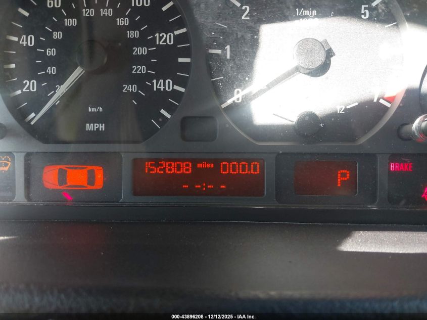 2004 BMW 325I VIN: WBAAZ33434KP87642 Lot: 43896208