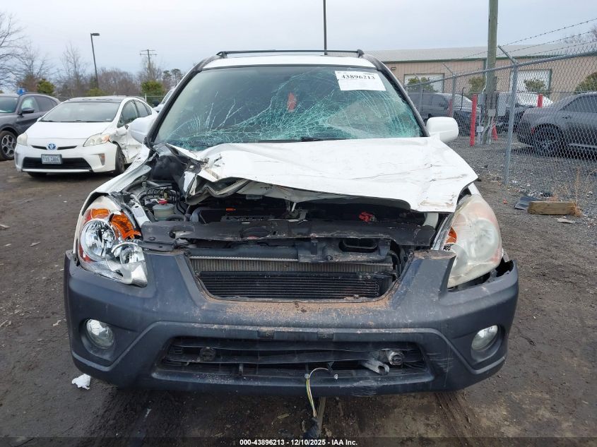 2006 Honda Cr-V Ex VIN: SHSRD78866U404311 Lot: 43896213