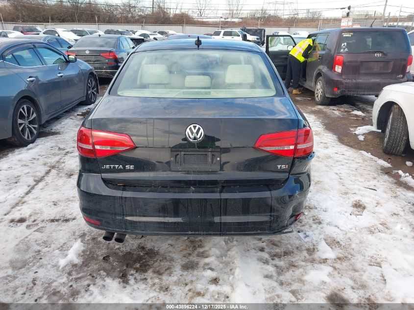 2015 Volkswagen Jetta 1.8T Se VIN: 3VWD07AJ7FM356398 Lot: 43896224