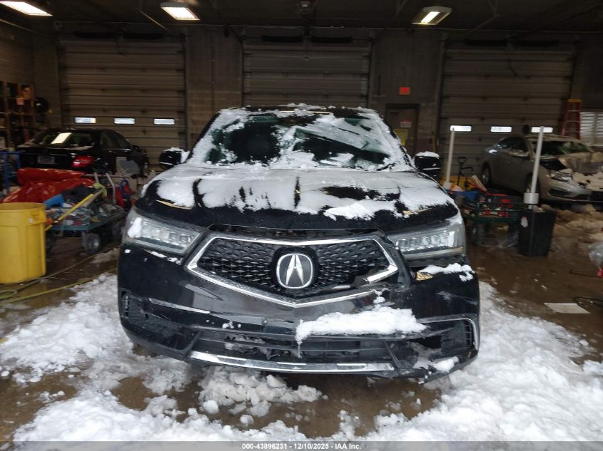 2018 Acura Mdx VIN: 5J8YD4H30JL001101 Lot: 43896231