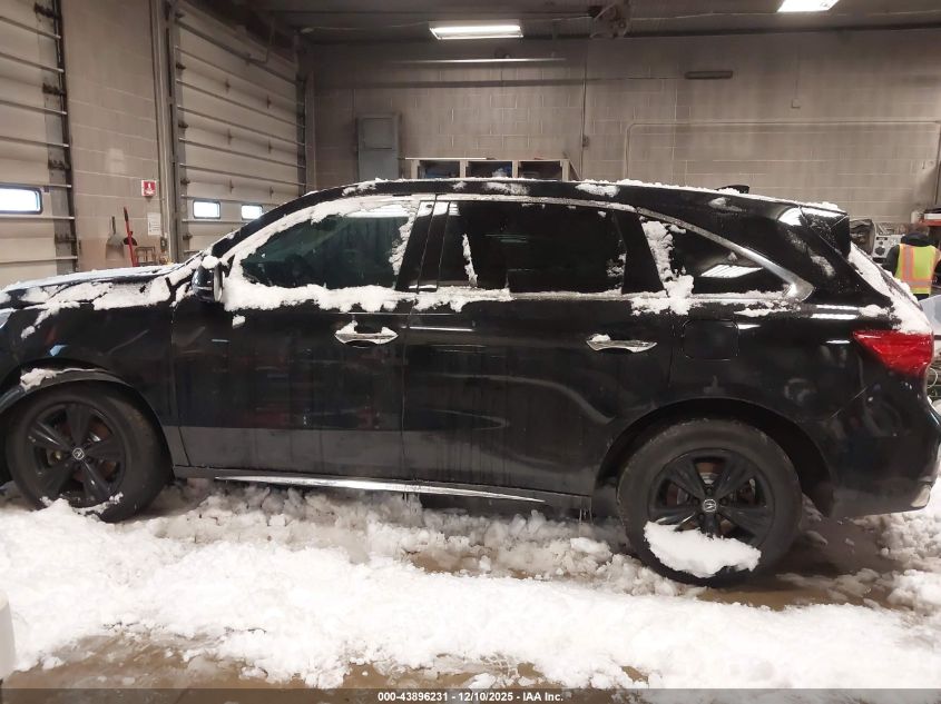 2018 Acura Mdx VIN: 5J8YD4H30JL001101 Lot: 43896231