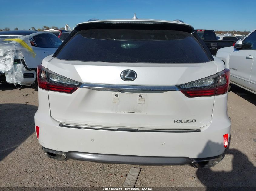 2017 Lexus Rx 350 VIN: 2T2ZZMCA4HC084975 Lot: 43896249