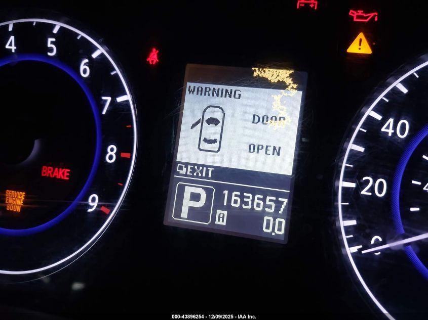 2011 Infiniti G37 Journey VIN: JN1CV6AP6BM507920 Lot: 43896254