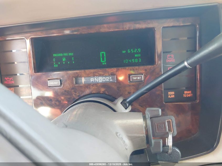 1995 Cadillac Fleetwood Brougham VIN: 1G6DW52P5SR704252 Lot: 43896265