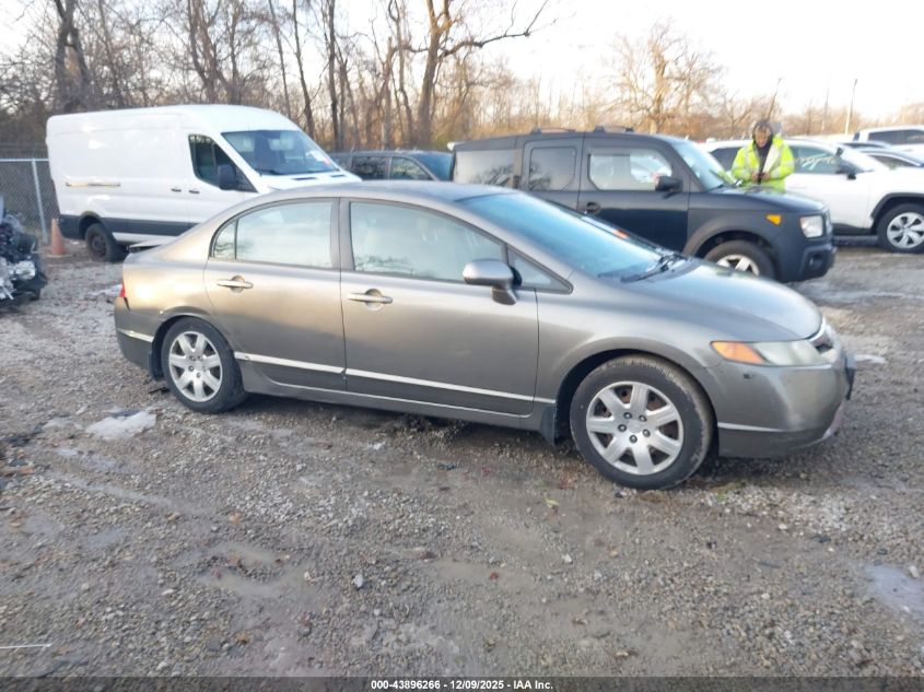 2008 Honda Civic Lx VIN: 2HGFA16538H525787 Lot: 43896266