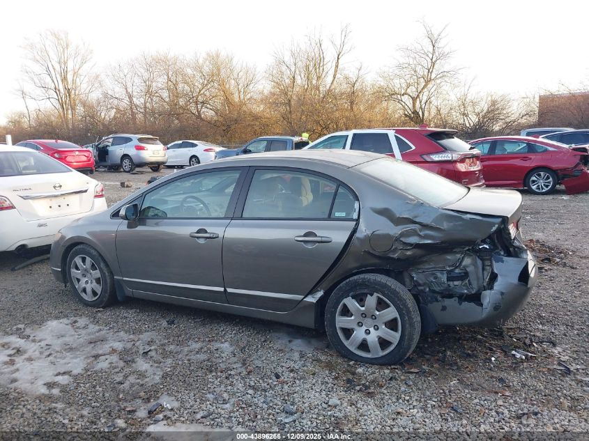 2008 Honda Civic Lx VIN: 2HGFA16538H525787 Lot: 43896266