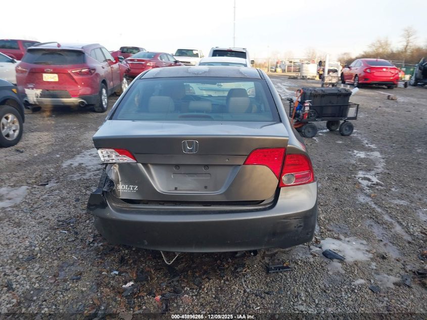 2008 Honda Civic Lx VIN: 2HGFA16538H525787 Lot: 43896266