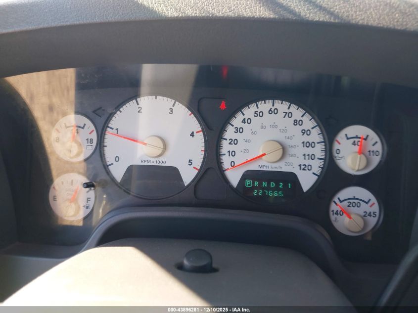 2007 Dodge Ram 2500 Slt/Sport VIN: 3D7KR28C37G718890 Lot: 43896281