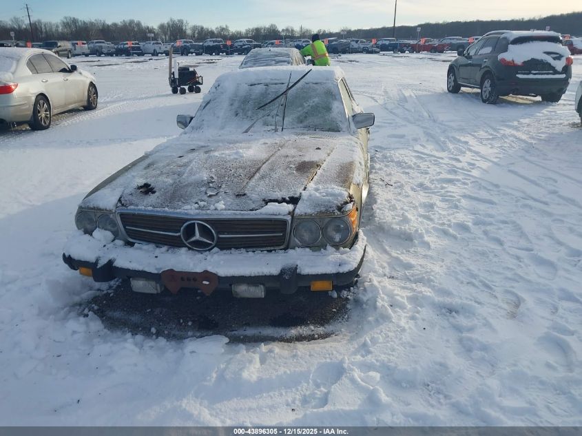 1973 Mercedes-Benz 450Sl VIN: 10702310007896 Lot: 43896305