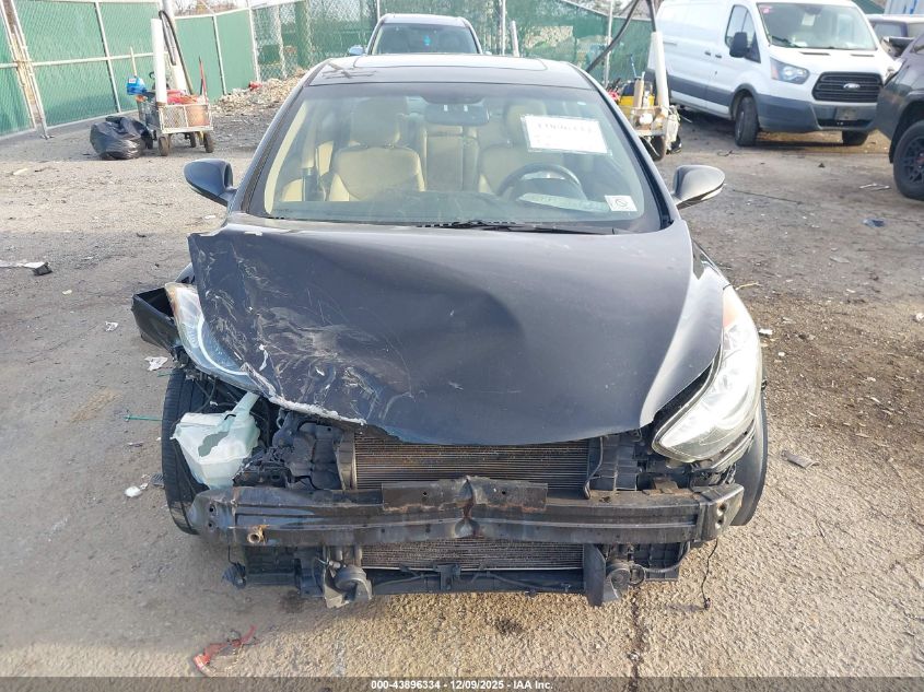 2012 Hyundai Elantra Limited (Ulsan Plant) VIN: KMHDH4AE7CU417183 Lot: 43896334