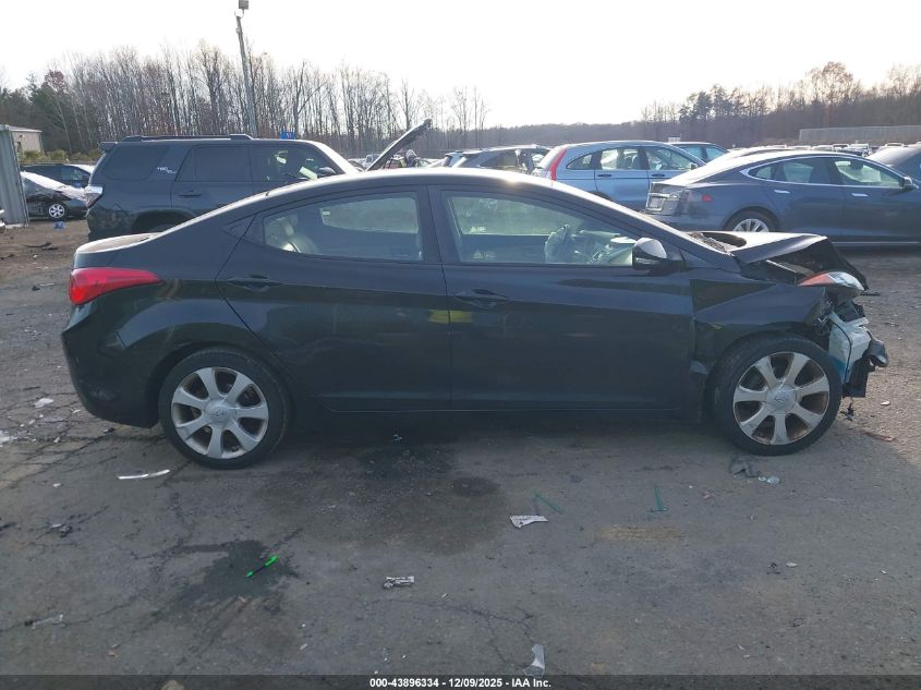 2012 Hyundai Elantra Limited (Ulsan Plant) VIN: KMHDH4AE7CU417183 Lot: 43896334