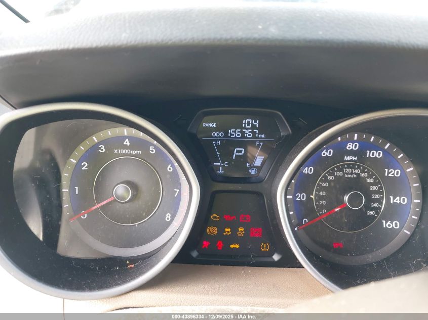 2012 Hyundai Elantra Limited (Ulsan Plant) VIN: KMHDH4AE7CU417183 Lot: 43896334