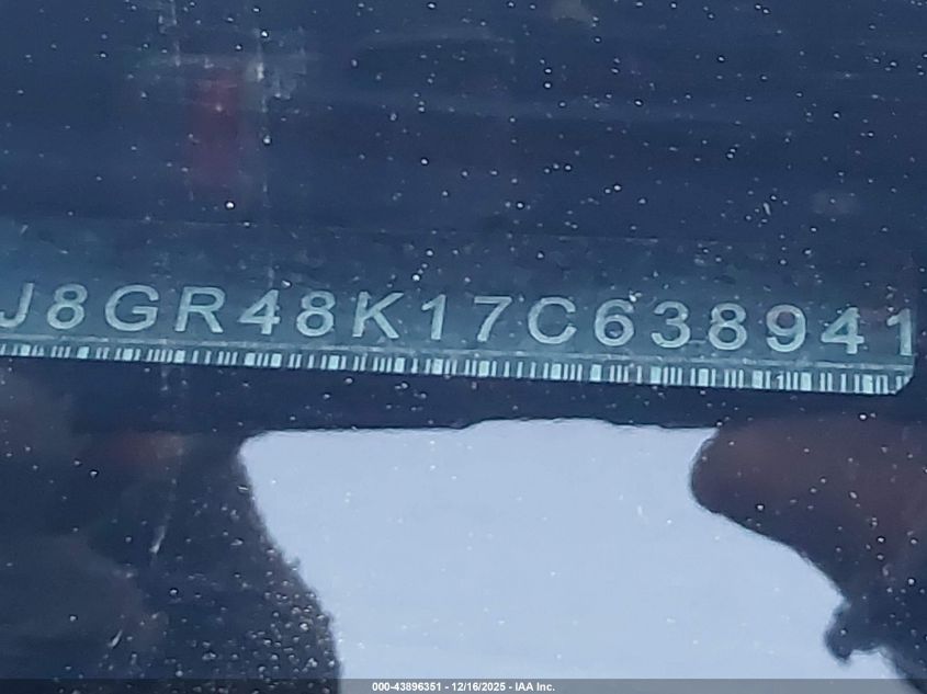 2007 Jeep Grand Cherokee Laredo VIN: 1J8GR48K17C638941 Lot: 43896351