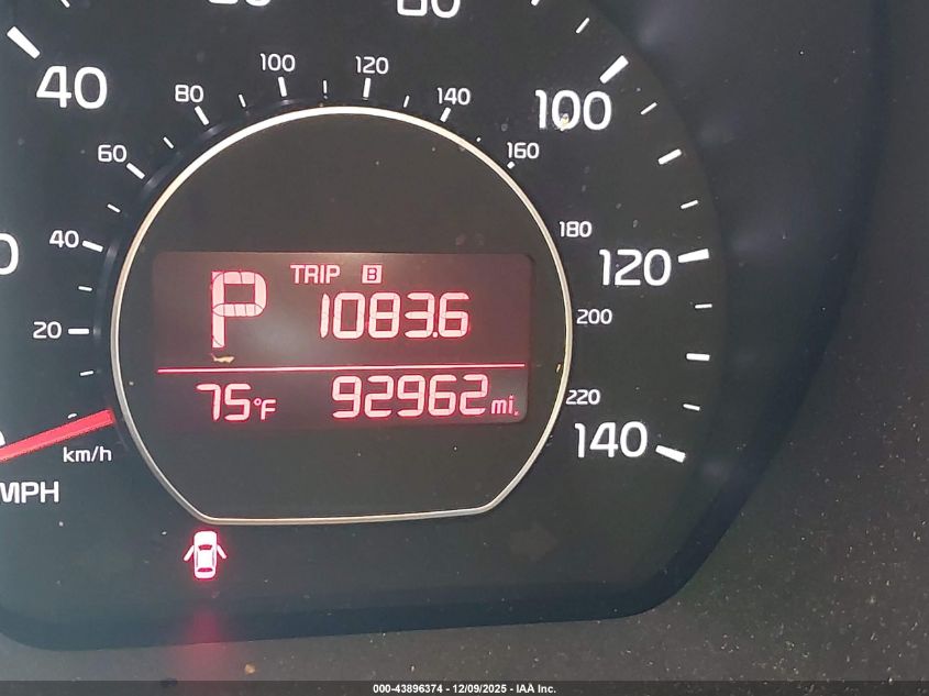 2016 Kia Soul VIN: KNDJN2A29G7357079 Lot: 43896374