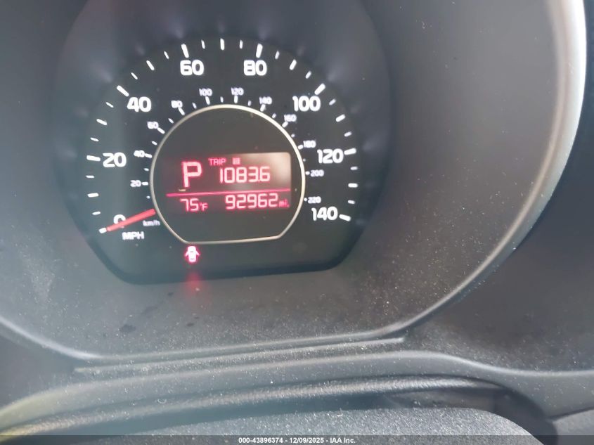 2016 Kia Soul VIN: KNDJN2A29G7357079 Lot: 43896374