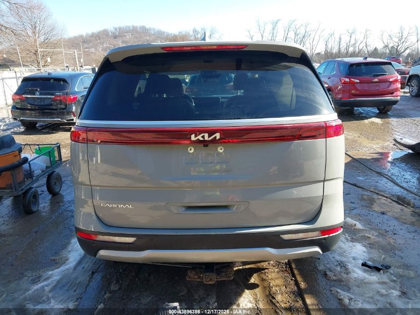 2024 Kia Carnival Mpv Ex VIN: KNDNC5H32R6391655 Lot: 43896386