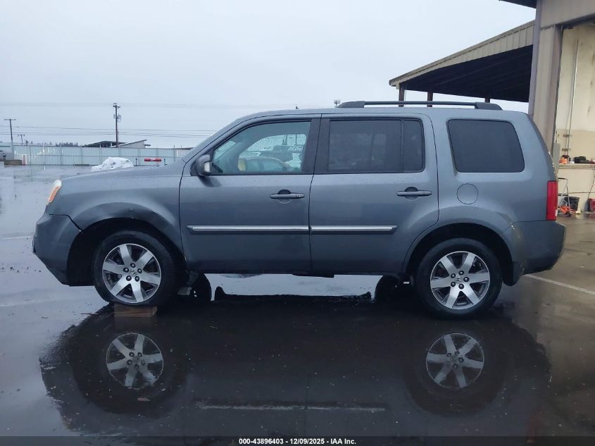 2012 Honda Pilot Touring VIN: 5FNYF4H94CB011102 Lot: 43896403