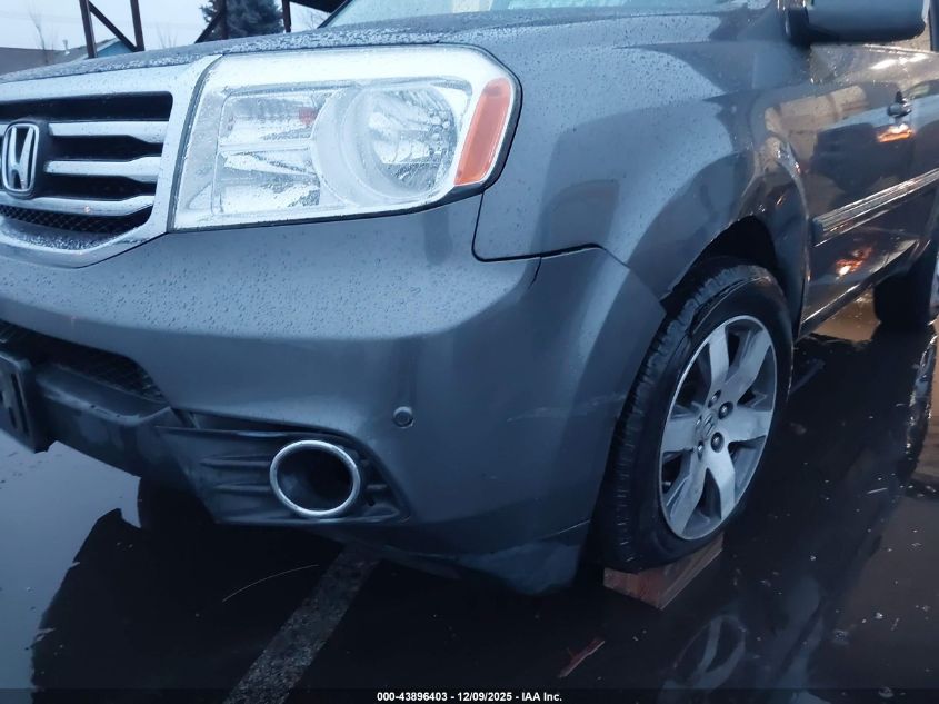 2012 Honda Pilot Touring VIN: 5FNYF4H94CB011102 Lot: 43896403