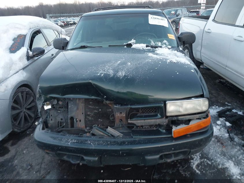 2003 Chevrolet Blazer Ls VIN: 1GNDT13X93K153967 Lot: 43896407