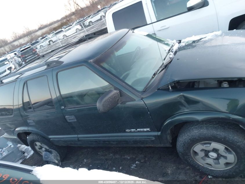 2003 Chevrolet Blazer Ls VIN: 1GNDT13X93K153967 Lot: 43896407