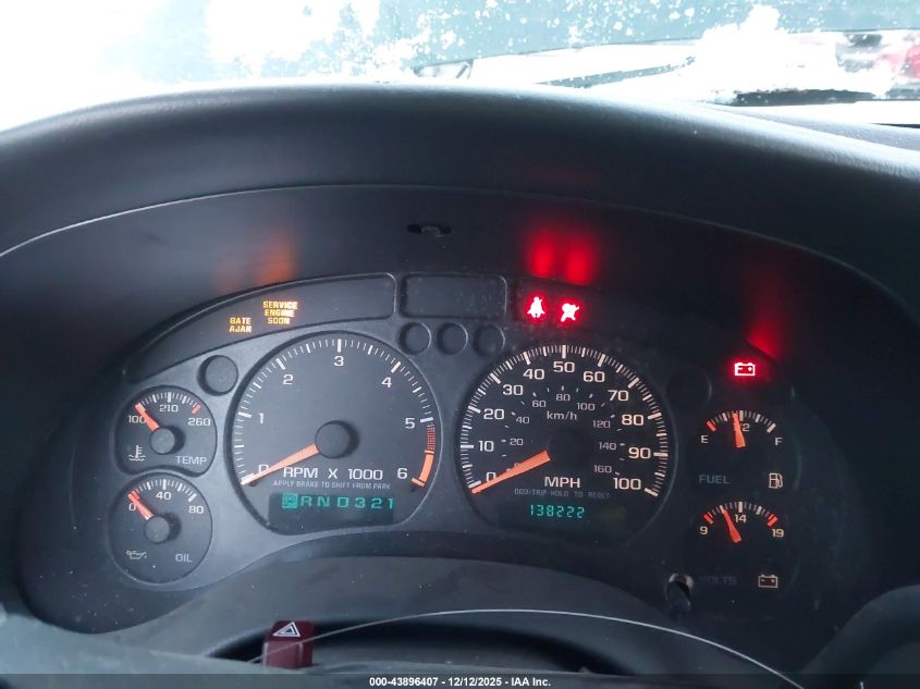 2003 Chevrolet Blazer Ls VIN: 1GNDT13X93K153967 Lot: 43896407