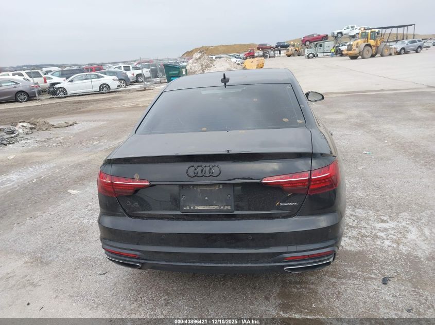 2021 Audi A4 Premium Plus 45 Tfsi S Line Quattro S Tronic VIN: WAUEAAF45MN008345 Lot: 43896421