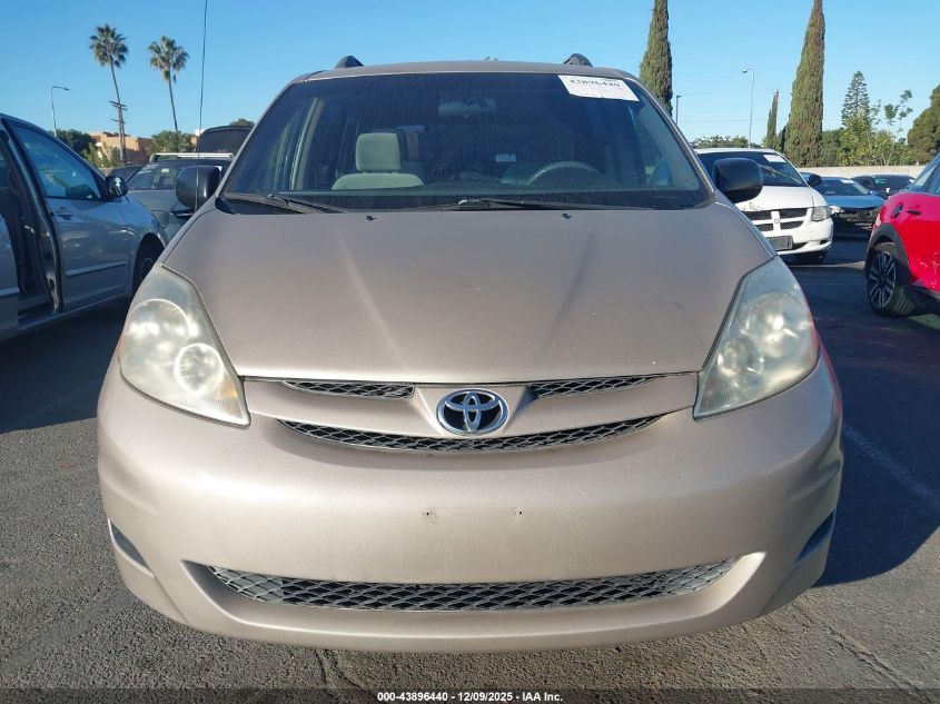 2008 Toyota Sienna Ce VIN: 5TDZK23C48S107077 Lot: 43896440