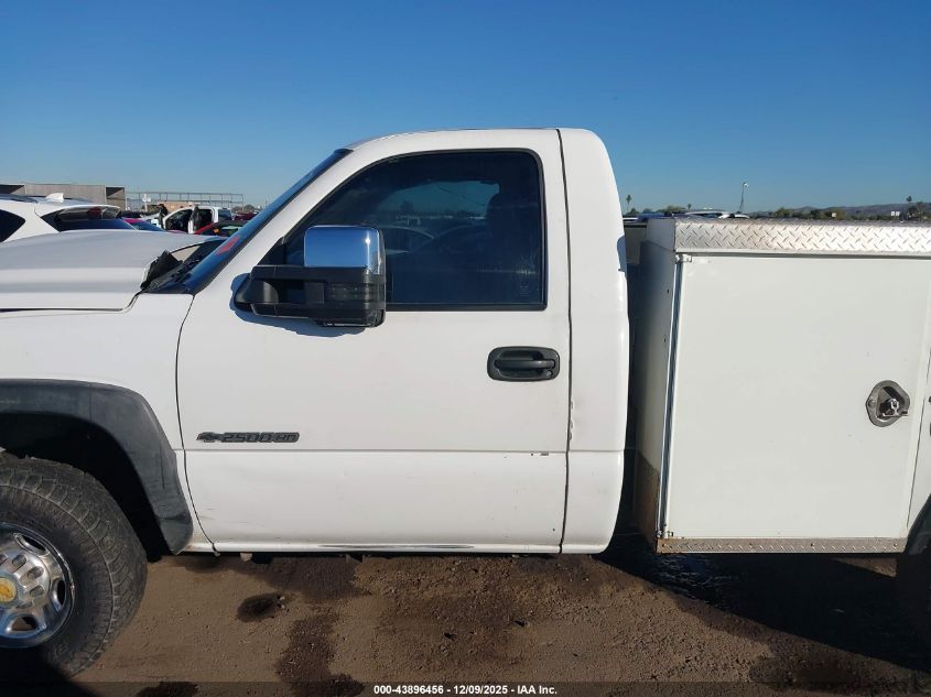2006 Chevrolet Silverado 2500Hd Work Truck VIN: 1GCHC24U16E272958 Lot: 43896456