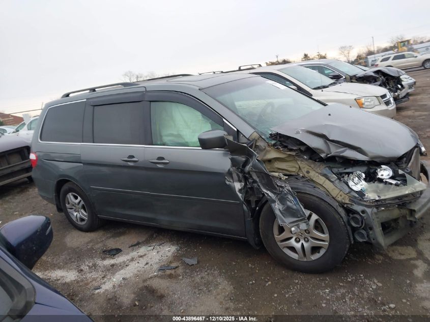 2007 Honda Odyssey Ex-L VIN: 5FNRL38727B439889 Lot: 43896467