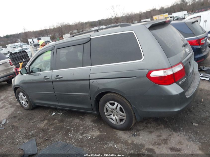 2007 Honda Odyssey Ex-L VIN: 5FNRL38727B439889 Lot: 43896467