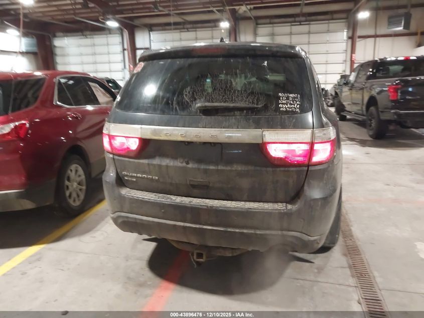 2013 Dodge Durango Sxt VIN: 1C4RDJAG4DC674444 Lot: 43896476