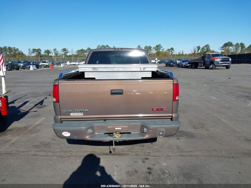 1999 GMC Sonoma Sls VIN: 1GTCS19XXX8513684 Lot: 43896484