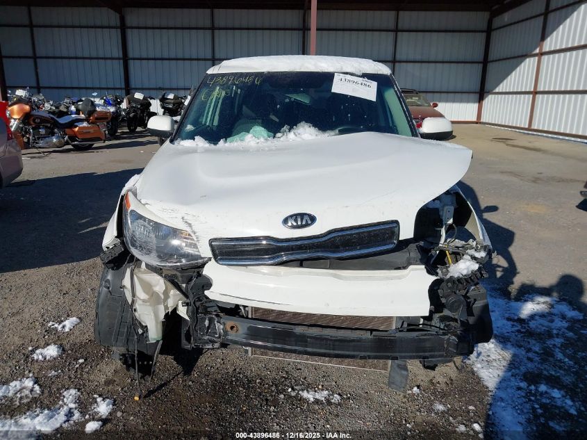 2017 Kia Soul + VIN: KNDJP3A54H7426210 Lot: 43896486