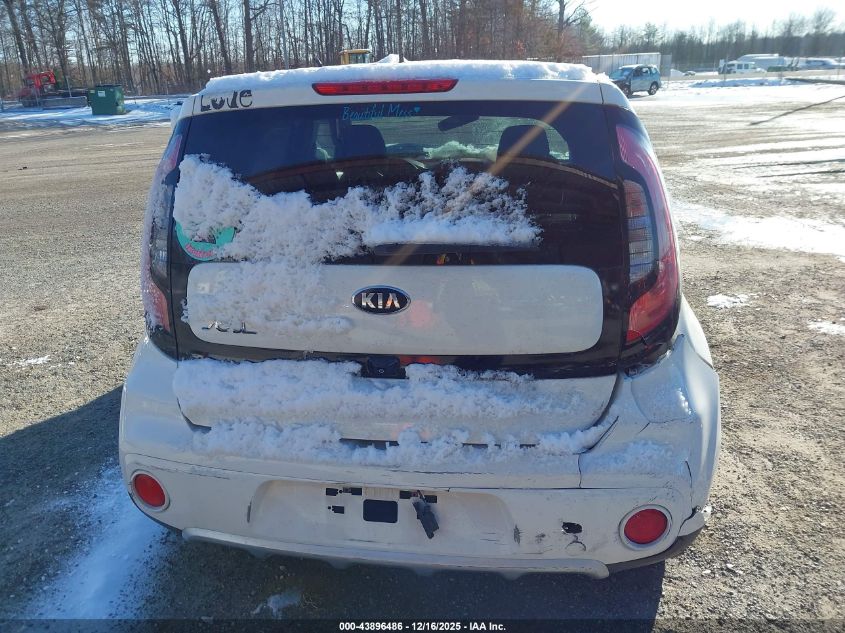 2017 Kia Soul + VIN: KNDJP3A54H7426210 Lot: 43896486