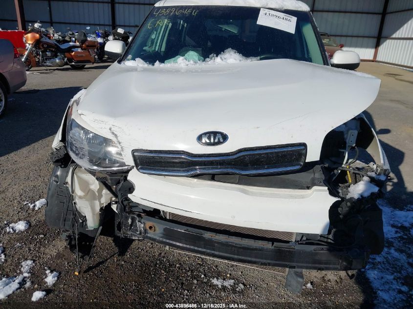 2017 Kia Soul + VIN: KNDJP3A54H7426210 Lot: 43896486