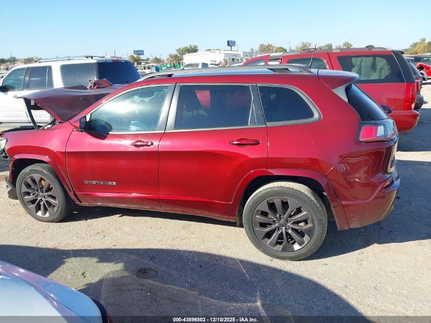 2019 Jeep Cherokee High Altitude 4X4 VIN: 1C4PJMDN2KD342585 Lot: 43896502