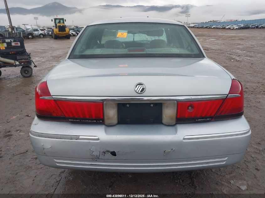 2000 Mercury Grand Marquis Ls VIN: 2MEFM75W1YX658703 Lot: 43896511