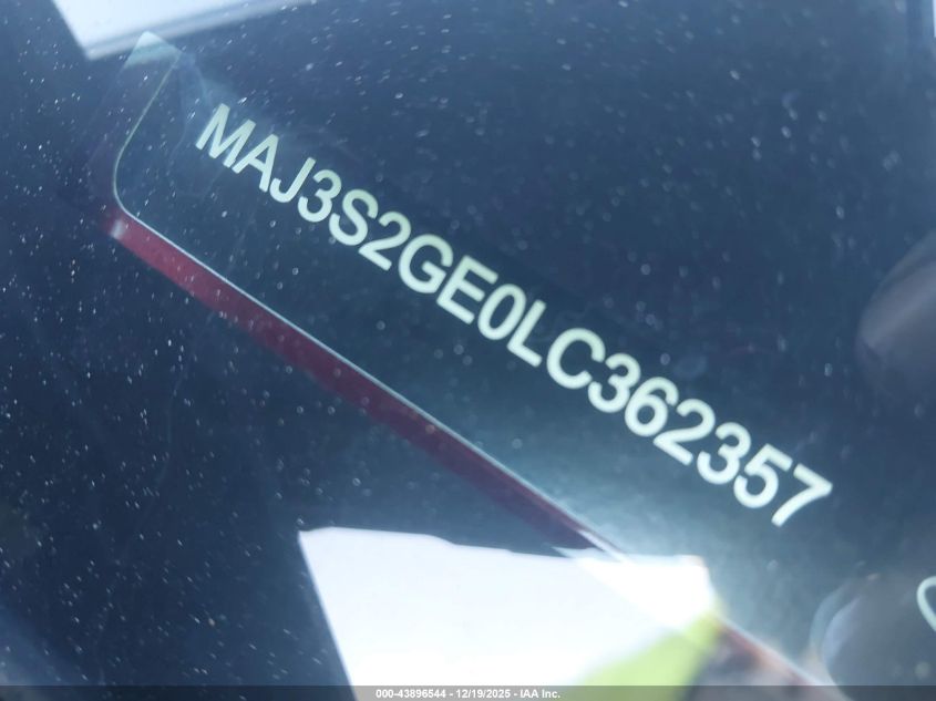 2020 Ford Ecosport Se VIN: MAJ3S2GE0LC362357 Lot: 43896544