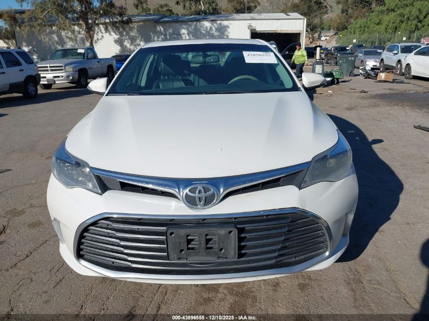 2016 Toyota Avalon Xle Plus VIN: 4T1BK1EB1GU224847 Lot: 43896555