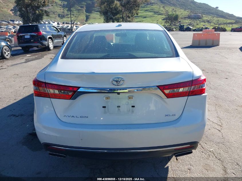 2016 Toyota Avalon Xle Plus VIN: 4T1BK1EB1GU224847 Lot: 43896555