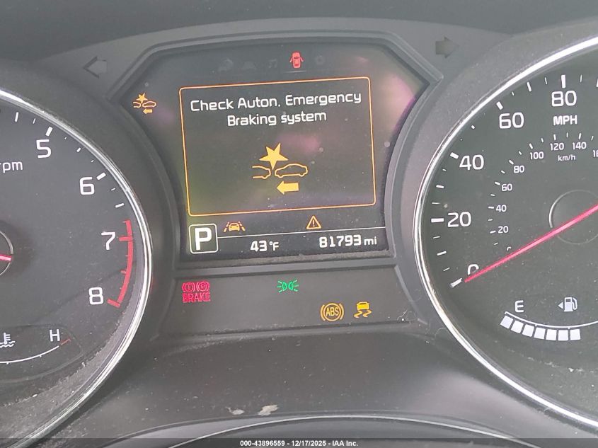 2017 Kia Sedona Lx VIN: KNDMB5C12H6329269 Lot: 43896559