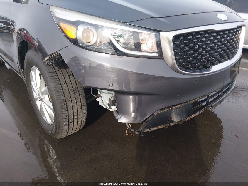 2017 Kia Sedona Lx VIN: KNDMB5C12H6329269 Lot: 43896559