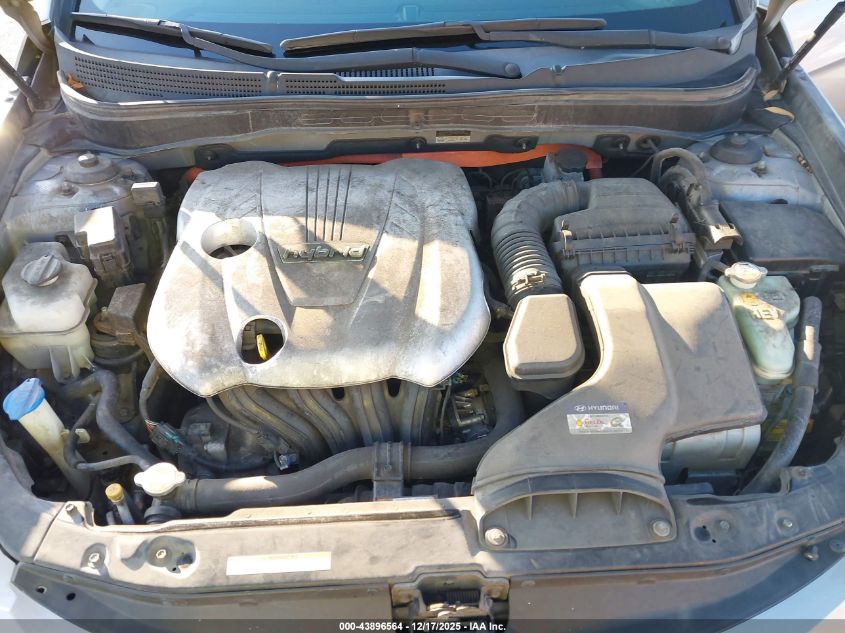 2012 Hyundai Sonata Hybrid VIN: KMHEC4A40CA034200 Lot: 43896564