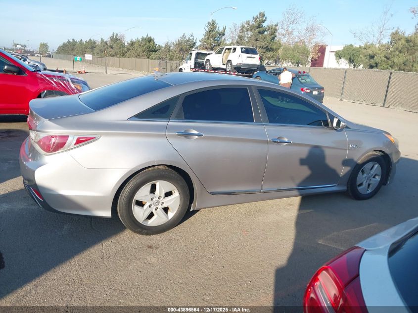 2012 Hyundai Sonata Hybrid VIN: KMHEC4A40CA034200 Lot: 43896564